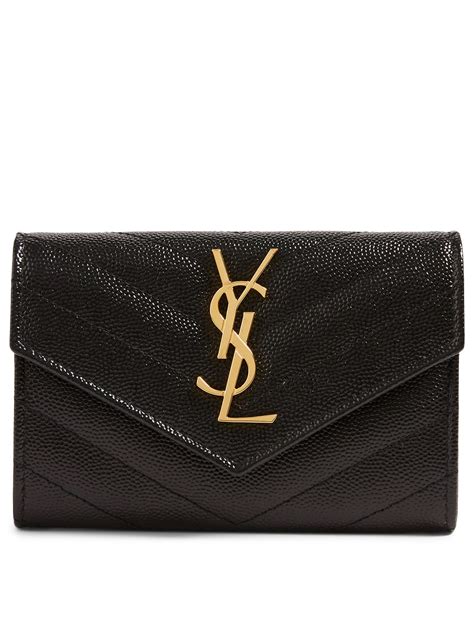 tiny monogram ysl wallet|ysl monogram wallet price.